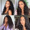#1B Human Hair Bundles Long Wave Bundles 18 20 22 Inch Unprocessed Brazilian Virgin Hair Weave 3 Bundles Natural Black Long Wave Bundles Human Hair Extensions 50 Grams Per Bundle For Woman view 2