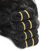 #1B Human Hair Bundles Long Wave Bundles 18 20 22 Inch Unprocessed Brazilian Virgin Hair Weave 3 Bundles Natural Black Long Wave Bundles Human Hair Extensions 50 Grams Per Bundle For Woman view 4