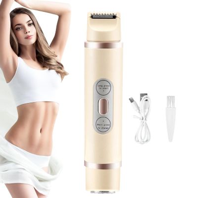 Womens Electric Shaver Waterproof Wet Dry Cordless USB Rechargeable