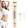 Womens Electric Shaver Waterproof Wet Dry Cordless USB Rechargeable view 1