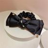 GFHSKRPL Tie Hair Rope Temperament Pearl Crystal Winding Decoration Satin Cloth Art Circle view 1