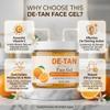 Chitaaksh De-Tan Face Gel with Vitamin C - Moisturizing Massage Gel for Brightening & Sun Tan Removal - Radiant Glowing Skin (Pack Of 3) view 4