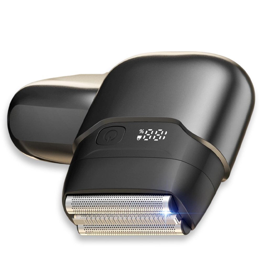 Electric Foil Shaver for Men, High-Speed Reciprocating Electric Razor for Ultra Close Clean Shave, Waterproof Wet Dry Mens Razor, Ultra-Gentle Smooth Skin Comfort Guard, USB-C (Black)