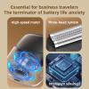 Electric Foil Shaver for Men, High-Speed Reciprocating Electric Razor for Ultra Close Clean Shave, Waterproof Wet Dry Mens Razor, Ultra-Gentle Smooth Skin Comfort Guard, USB-C (Black) view 3