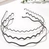 6 Pcs Metal Headbands for Women, Wavy Headband Non Slip, Comfortable Stylish Hair Accessories for Casual and Formal Wear, Headbands view 4