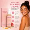 Tanning Drops Oral Drink, Watermelon Flavor, Easy-to-Mix Drops, 50 Servings, 1.69 fl oz (50 mL) view 2