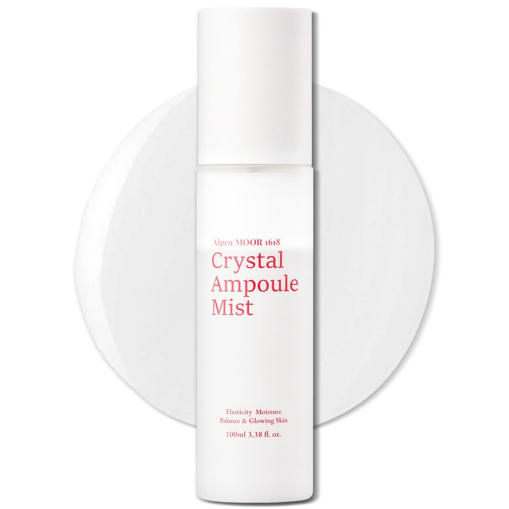 Crystal Ampoule Mist, Dual-layer Hydration, Rose PDRN, Collagen, 3.38 Fl Oz