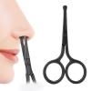 Vistreck Nose Hair Scissors with Rounded Tip for Safe Facial, Beard, Moustache, and Eyebrow Trimming view 3