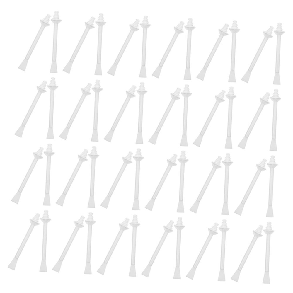 Housoutil 100pcs Dual-ended Nose Wax Applicator Sticks for Nose Ear and Eyebrow Hair Removal, Comfortable and Easy-to-use Waxing Spatulas for Facial Hair Removal