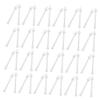 Housoutil 100pcs Dual-ended Nose Wax Applicator Sticks for Nose Ear and Eyebrow Hair Removal, Comfortable and Easy-to-use Waxing Spatulas for Facial Hair Removal view 1