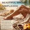 Shimmer Bronzing Hydrating Body Oil with Macadamia, Radiance Tanning Body Oil Hydrating Glow for Smooth Skin, Ideal for Beach, Pool & Vacation Daily (4 fl oz) (2Pcs) view 2