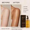 Shimmer Bronzing Hydrating Body Oil with Macadamia, Radiance Tanning Body Oil Hydrating Glow for Smooth Skin, Ideal for Beach, Pool & Vacation Daily (4 fl oz) (2Pcs) view 3