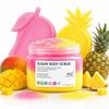 Mango Pineapple Sugar Body Scrub | Exfoliating, Detanning, Brightening & Hydrating Scrub for Soft Smooth Glowing Skin | Shea, Kokum & Mango Butters | 400g view 1