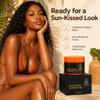 Sun-Kissed Tanning Gel with Carrot Extract, 150 g / 5.29 oz Bronze-Looking Body Gel, Hydrated-Looking Glow, Smooth Even-Looking Finish for Summer Body Care, 1 Jar with Matching Box (4PCS) view 2