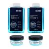 HVOENQO Compatible with Philips S7735/S8850/S7832/S9935/S9936, CC13 Electric Razor Cleaning Liquid, 300MLX2, 170MLX2, Lubricates Blades, Removes Odors view 1