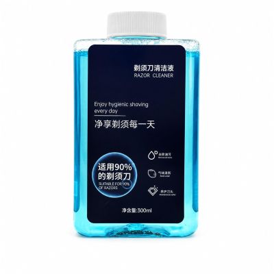 HVOENQO Compatible with Philips S7735/S8850/S7832/S9935/S9936, CC13 Electric Shaver Cleaning Liquid, 300ML, 1 Bottle, Lubricates Blades, Removes Odors