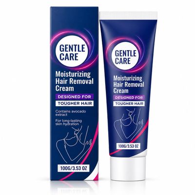 Hair Removal Cream for Men & Women, Depilatory Cream for Sensitive Skin, Moisturizing with Aloe Vera & Vitamin E, for Underarms, Bikini, Arms (1PCS-NYGTMG)