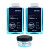 HVOENQO Compatible with Philips S7735/S8850/S7832/S9935/S9936, CC13 Electric Razor Cleaning Liquid, 300MLX2, 170MLX1, Lubricates Blades, Removes Odors view 1