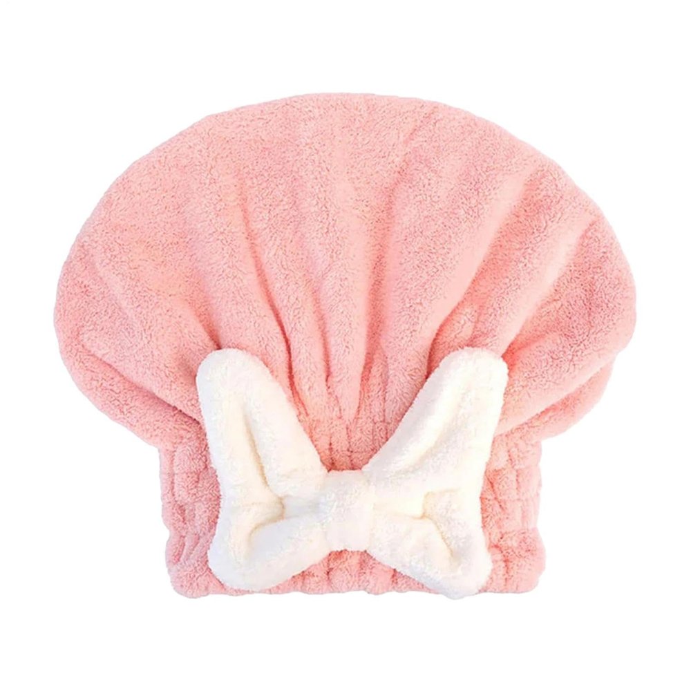 Hair Towel for Women 27x26cm Absorbent Head Wrap Cap