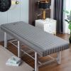 Massage Bed Sheet Massage Table Sheets with Face Hole,Washable Protective Cover Elastic Massage Fitted Sheet Beauty Salon Spa Bed Cover Gray 75x190cm/2.4x6.2ft view 1