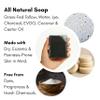 Cattle Creek Mercantile Tallow Charcoal Face Soap Bar - Activated Charcoal Facial Cleanser, Grass-Fed Beef Tallow, Deep Pore Cleansing, Handmade in USA, 3 oz view 2