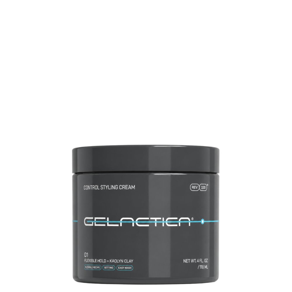 Gelactica Control Styling Cream Pomade for Men Medium Hold High Shine 4oz