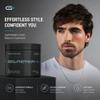Gelactica Control Styling Cream Pomade for Men Medium Hold High Shine 4oz view 4