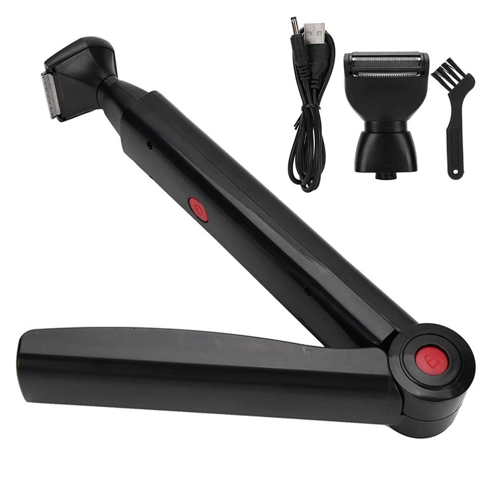 Body Shaving Groomer Man Back Razor Shaver Full Body Trimmer Portable