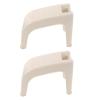 Ciieeo 2pcs Professional Pedicure Stool for Nail and Foot Care Anti-Numbness Design and Comfortable Salon Spa Footrest view 1