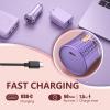 Beclerpur Travel Shaver for Women, Cordless USB-C Rechargeable Hair Remover view 4