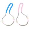NinthAvenue Basics Spring Threading Hair Remover Stainless Steel Portable Facial Hair Remover for Women Easy Removal for Upper Lip Chin Cheeks for Home and Travel Use Blue Pink view 1