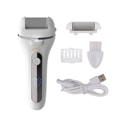 Electric Foot Grinder, Trimmer, calluses Removal, Digital Display, and Skin