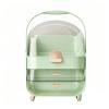 Cosmetics storage box, skincare product storage display stand, handheld view 1