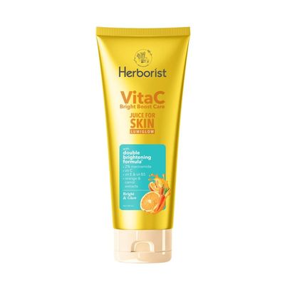 Herborist, Juice for Skin Lumiglow series, Body Serum, 180ml, Vita C Bright Boost Care (Pack of 1)