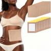 30Pcs Castor Oil Pack Wrap, Self-Adhesive Castor Oil Patches for Stomach Belly Button Knee Liver, Disposable Organic Patch, Portable, No Leakage & No Wash(Oil Not Included) view 1