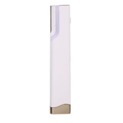 Facial Hair Remover for Women USB Rechargeable 3 Speed Vibration Trimmer with LED Light Replaceable Heads Gentle Exfoliation for Sensitive Skin White