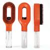 2-in-1 Detangler Hair Brush, With Built-In Mister Spray, Wet & Dry Detangling Brush for Curly, Wavy & Straight Hair | No-Tangle Anti-Frizz Hair Care Brush,Water Reservoir 50ml (ORANGE) view 1