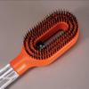 2-in-1 Detangler Hair Brush, With Built-In Mister Spray, Wet & Dry Detangling Brush for Curly, Wavy & Straight Hair | No-Tangle Anti-Frizz Hair Care Brush,Water Reservoir 50ml (ORANGE) view 4