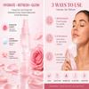 Girlactik Rose Petal Dewy Face Mist Hydrating Facial Spray with Rosewater, Sodium Hyaluronate & Pink Pearl Extract Makeup Setting Spray for Dewy Glowing Skin (100 ml / 3.3 Fl oz) view 2