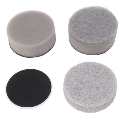 JAOCDOEN 3PCS Electric Spin Scrubber Head Cordless Cleaning Scrubber Brush Head for Replacement (Coarse Fiber, Sponge, Cleaning Cloth, Base)