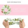 Women Hair Scrunchies Cute Green Frog Soft Elastic Hair Ties for Women Braids, Pain Free Coil Hair Ties Hair Accessories view 2