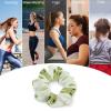 Women Hair Scrunchies Cute Green Frog Soft Elastic Hair Ties for Women Braids, Pain Free Coil Hair Ties Hair Accessories view 3
