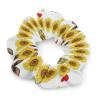 Chic Hair Scrunchies Skinny Hair Ties Elastics for Women Braids, Who Loves Cow Sunflower No Crease Ponytail Holders Dreadlock Accessories view 1