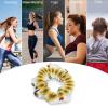 Chic Hair Scrunchies Skinny Hair Ties Elastics for Women Braids, Who Loves Cow Sunflower No Crease Ponytail Holders Dreadlock Accessories view 3