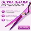 Hair Cutting Scissors Professional, 5.5" Hair Shears For Home Salon view 2