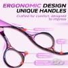 Hair Cutting Scissors Professional, 5.5" Hair Shears For Home Salon view 4