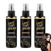 Lace Tint Spray for Wigs And Closure Frontal, Light Warm Brown Light Brown Medium Brown Dark Brown Shades, Foam Mousse Formula for Lace Blending 3.4 Fl Oz (3pcs) view 1