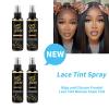 Lace Tint Spray for Wigs And Closure Frontal, Light Warm Brown Light Brown Medium Brown Dark Brown Shades, Foam Mousse Formula for Lace Blending 3.4 Fl Oz (3pcs) view 4