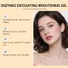 Viareline Enzymes Exfoliating Brightening Gel, Gentle Formula, Deep Pore Cleansing, Skin Moisturizing, All Skin Types, 1.76 oz view 3