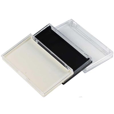 3 Pcs Eyelash Case Plastic False Lash Storage Box Rectangle Lash Case Organizer